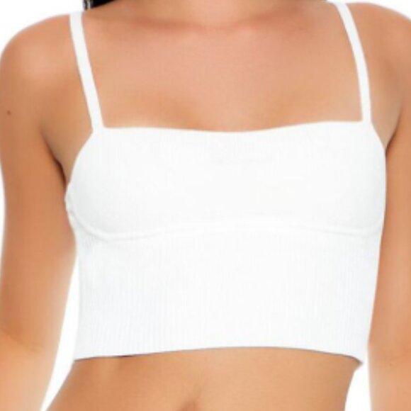 Sweater Knit Cropped Cami - Picture 1 of 2